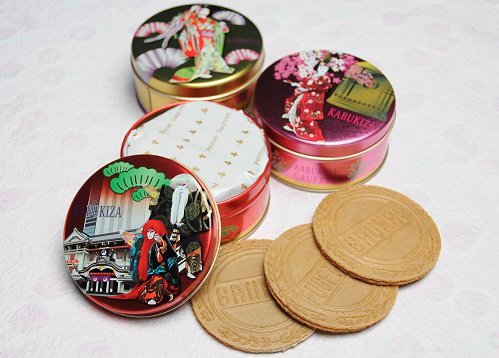 歌舞伎座ミニゴーフル3個入