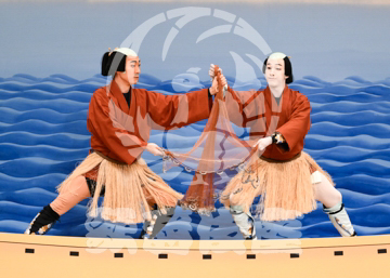 【11月】顔見世季花姿繪三社祭