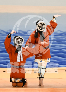 【11月】顔見世季花姿繪三社祭