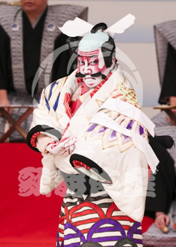 【1月】當午歳歌舞伎賑正札附根元草摺