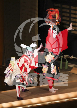 【1月】當午歳歌舞伎賑正札附根元草摺