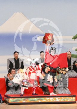 【1月】當午歳歌舞伎賑正札附根元草摺