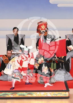 【1月】當午歳歌舞伎賑正札附根元草摺