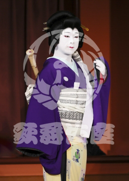 【2月】弥栄芝居賑猿若座芝居前