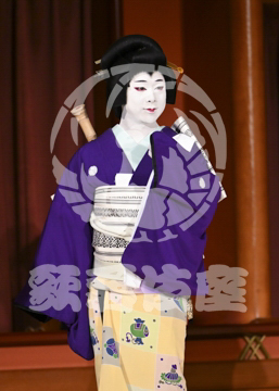 【2月】弥栄芝居賑猿若座芝居前