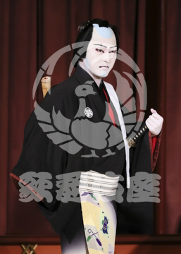 【2月】弥栄芝居賑猿若座芝居前