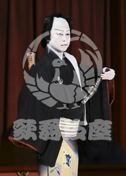 【2月】弥栄芝居賑猿若座芝居前