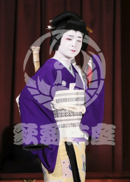 【2月】弥栄芝居賑猿若座芝居前