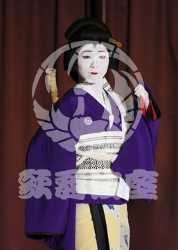 【2月】弥栄芝居賑猿若座芝居前