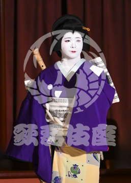 【2月】弥栄芝居賑猿若座芝居前