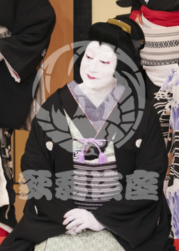 【2月】弥栄芝居賑猿若座芝居前