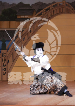 【5月】獨道中五十三驛江戸日本橋の場