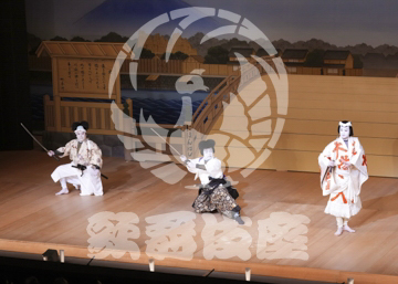 【5月】獨道中五十三驛江戸日本橋の場